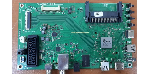 ZNS190R-6, KI5FZZ, 057D43A16, ARÇELİK A43L 5531 4B2, BEKO B43L 5531 4B2, Main board